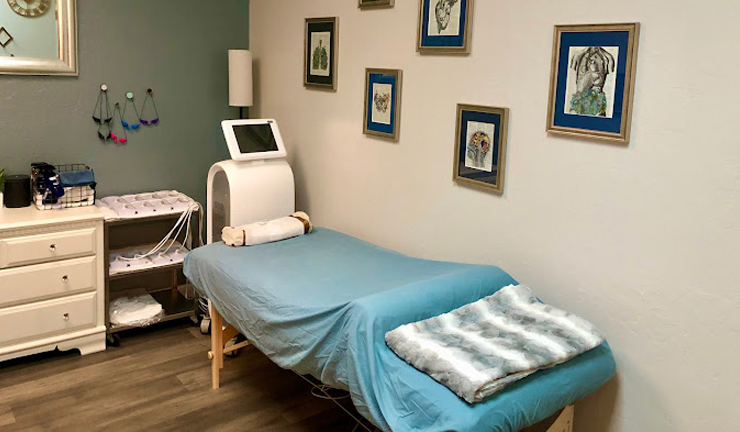 Peninsula RSI Chiropractic Wellness Center's examination room